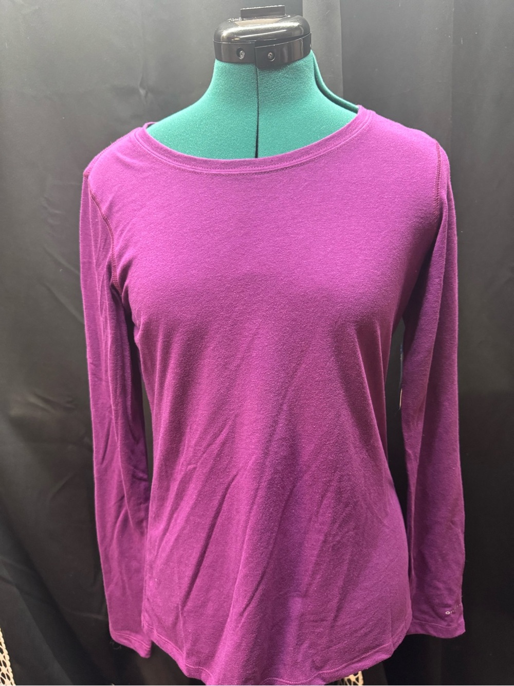 Columbia Women's Long Sleeve Top in Bright Purple